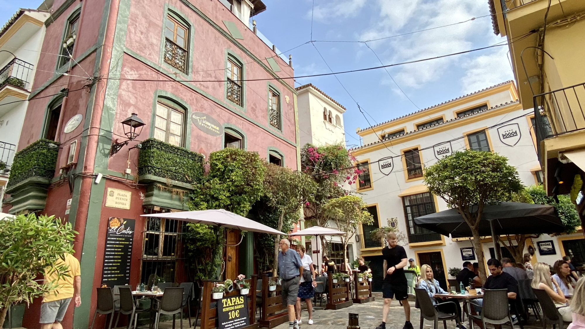 The pretty Costa del Sol: Old Town Marbella