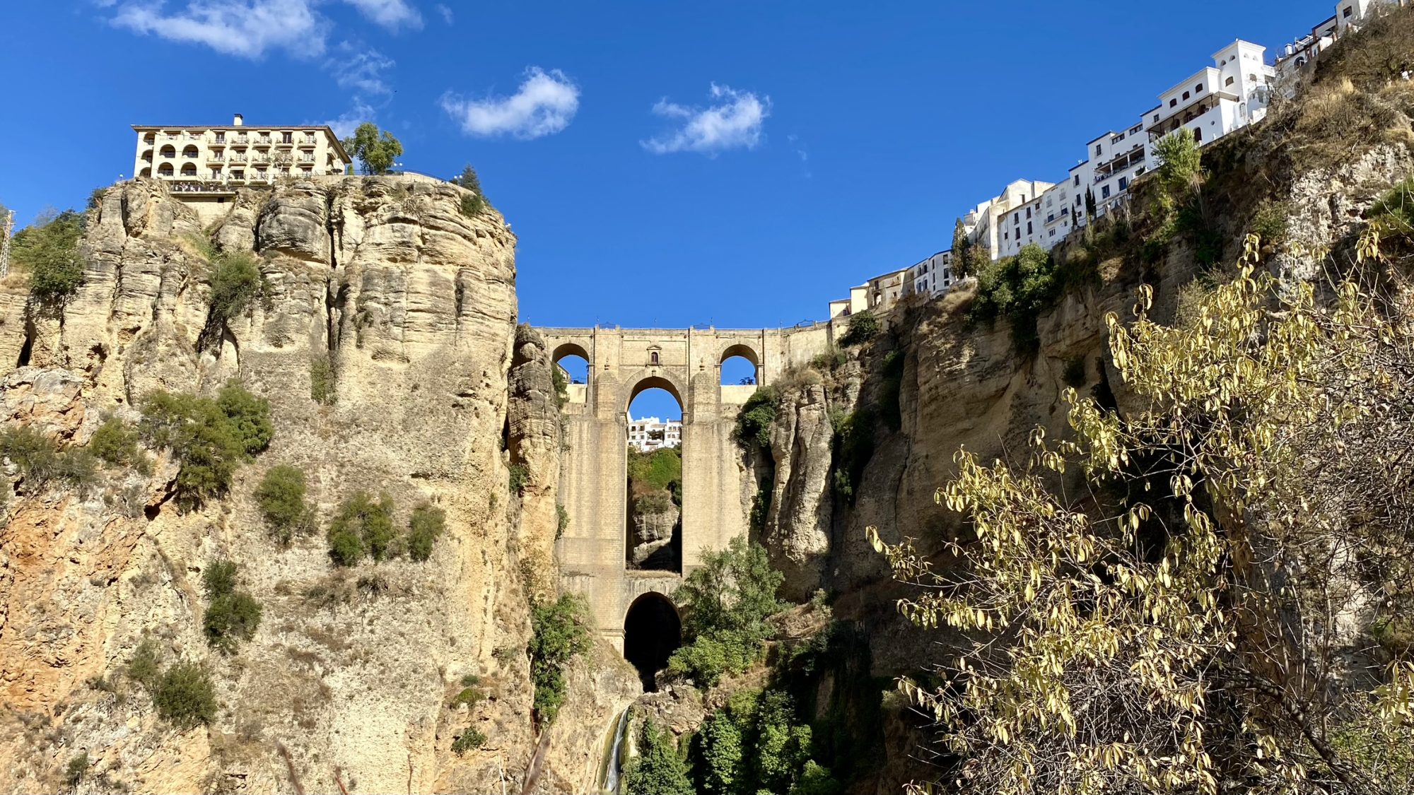 The Puente Nuevo, new bridge of Ronda