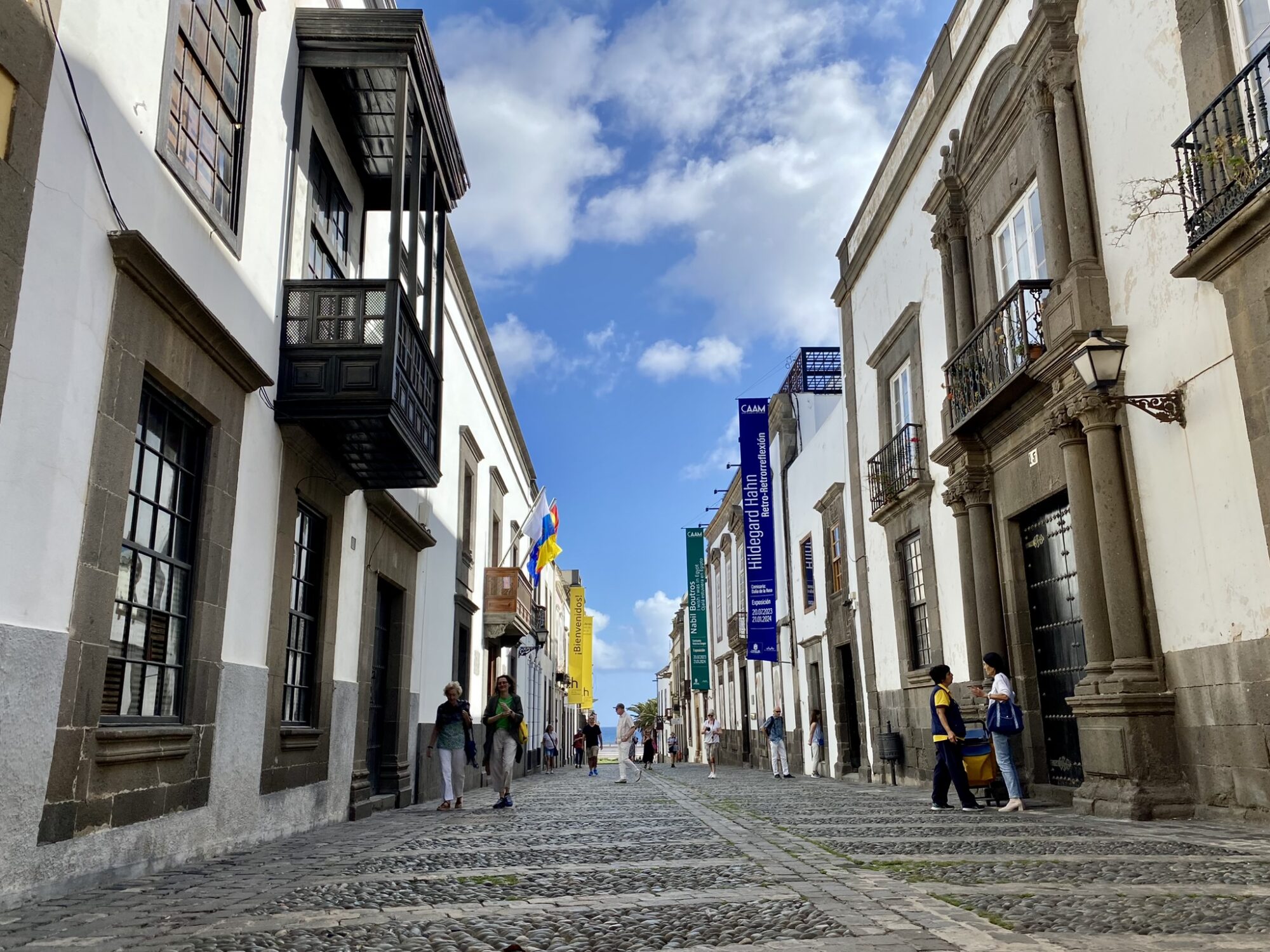 The colonial heritage of Las Palmas old town Colonial heritage of Las Palmas old town